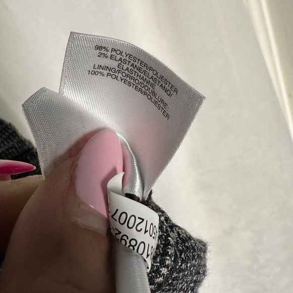 Kasper Relaxed Fit Tailored Pants Small Blue & Gray Plaid Pull On Elastic Waist - Picture 14 of 17